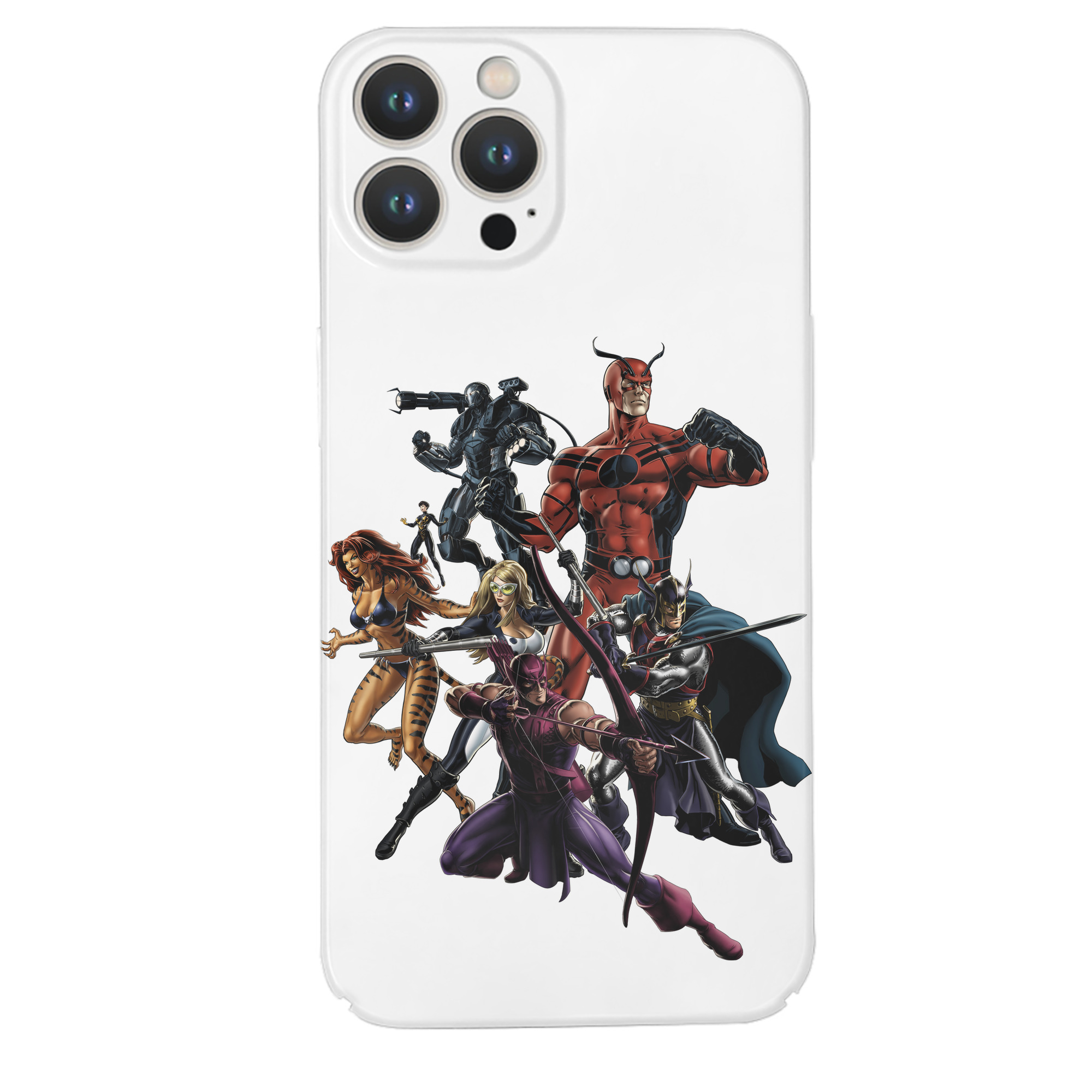 （画像用） アベンジャーズ The Avengers 【iPhone 14シリーズ対応】ハードケース